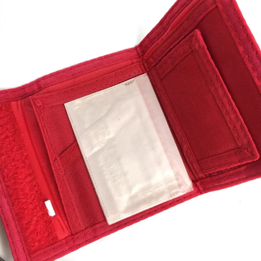 VTG 80'S Journey Nylon Tri Fold Wallet NOS